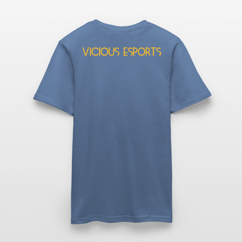 Vicious Esports T-shirt med logo & text - dove blue