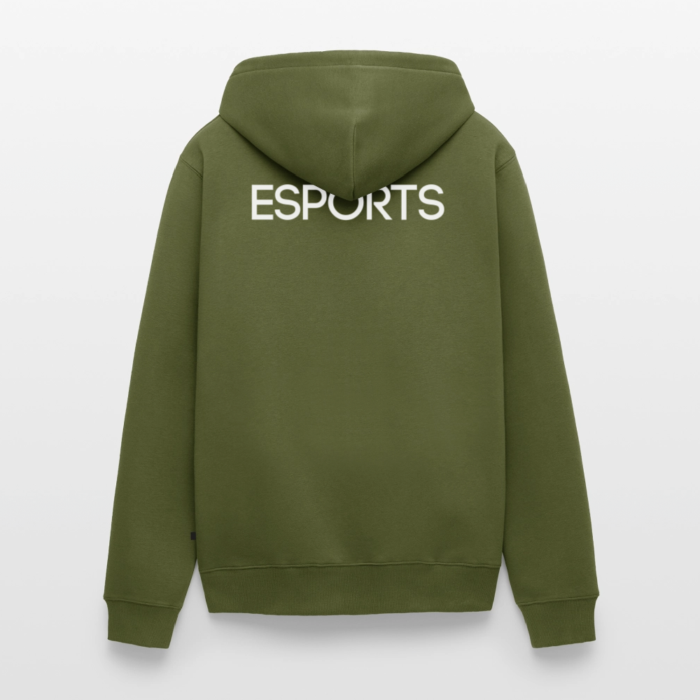 Vicious Esports Premium Hoodie – Maxad Komfort & Stil för Gamers - khaki