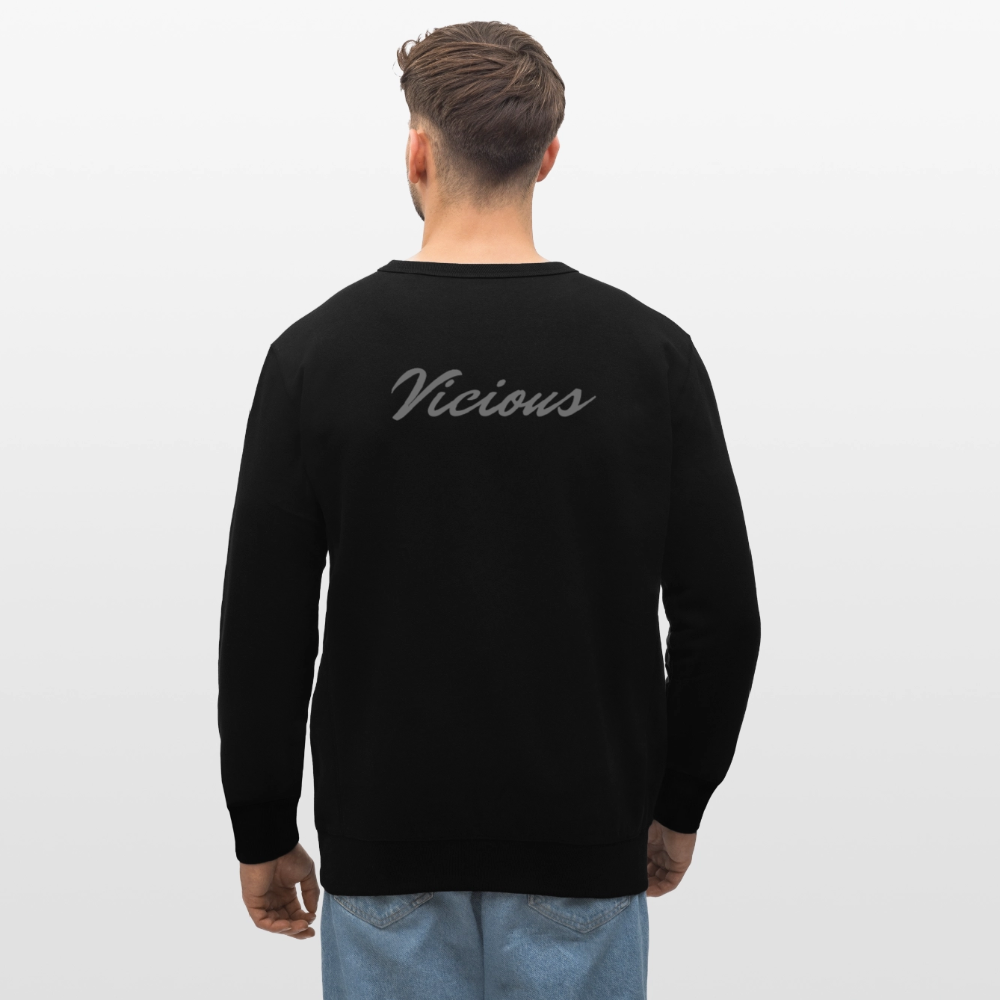 Vicious Esports Tjocktröja – Grå Logo, Maxad Komfort & Stil - black
