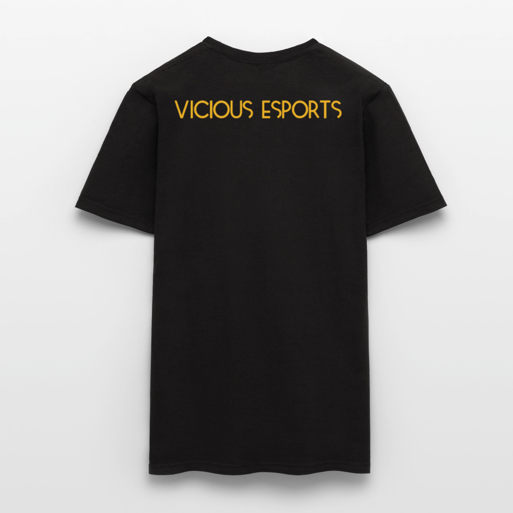 Vicious Esports T-shirt med logo & text - black