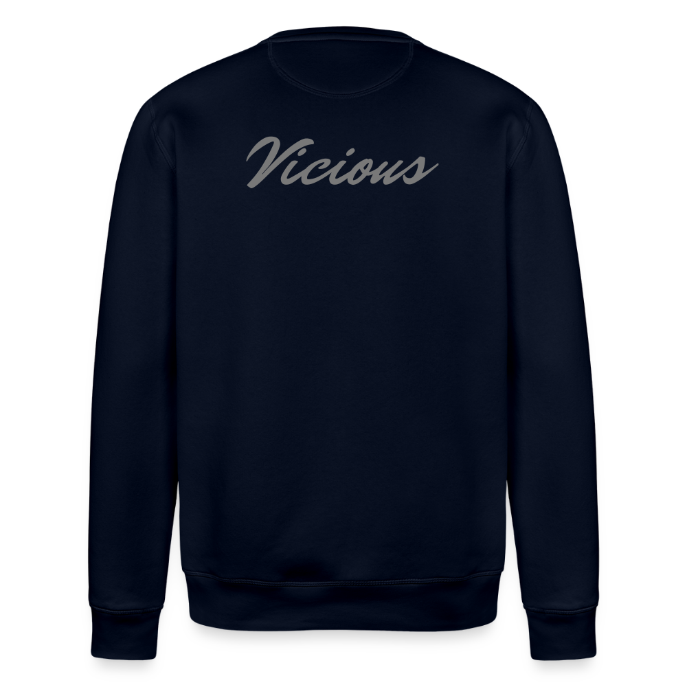 Vicious Esports Tjocktröja – Grå Logo, Maxad Komfort & Stil - navy