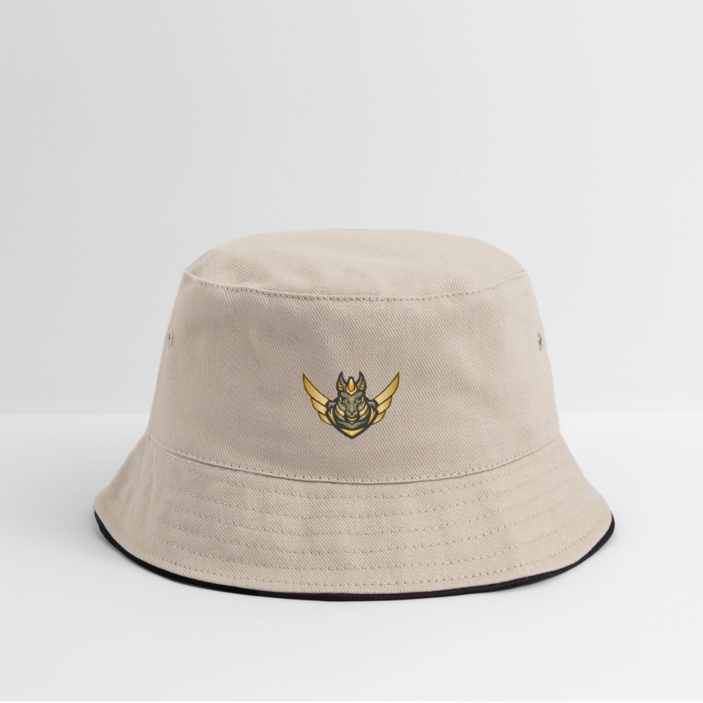 Vicious Esports Bucket Hat – Spela Hårt, Se Bra Ut - khaki/black