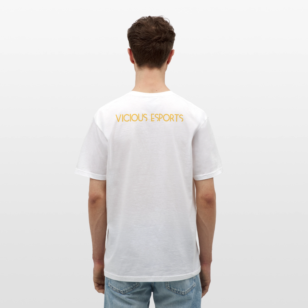 Vicious Esports T-shirt med logo & text - white