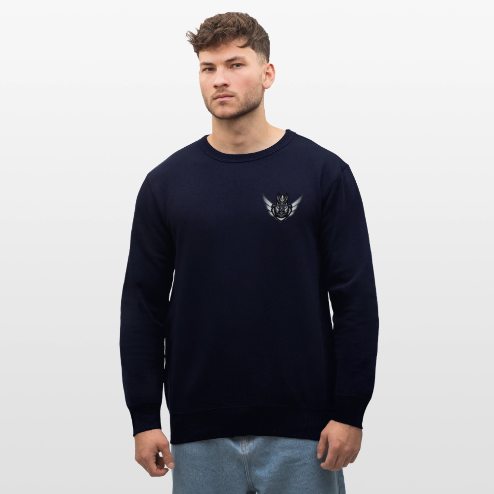 Vicious Esports Tjocktröja – Grå Logo, Maxad Komfort & Stil - navy
