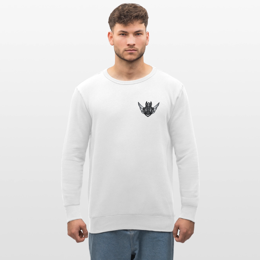 Vicious Esports Tjocktröja – Grå Logo, Maxad Komfort & Stil - white