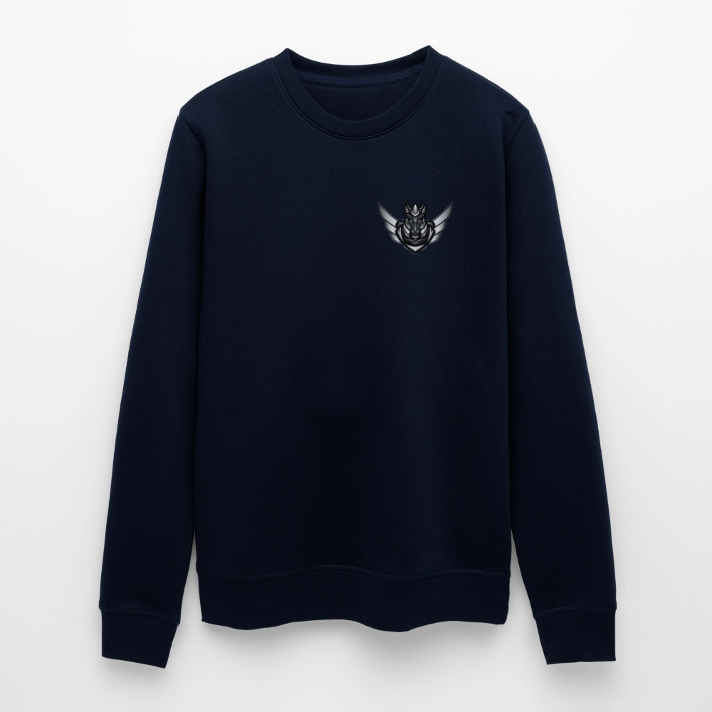 Vicious Esports Tjocktröja – Grå Logo, Maxad Komfort & Stil - navy