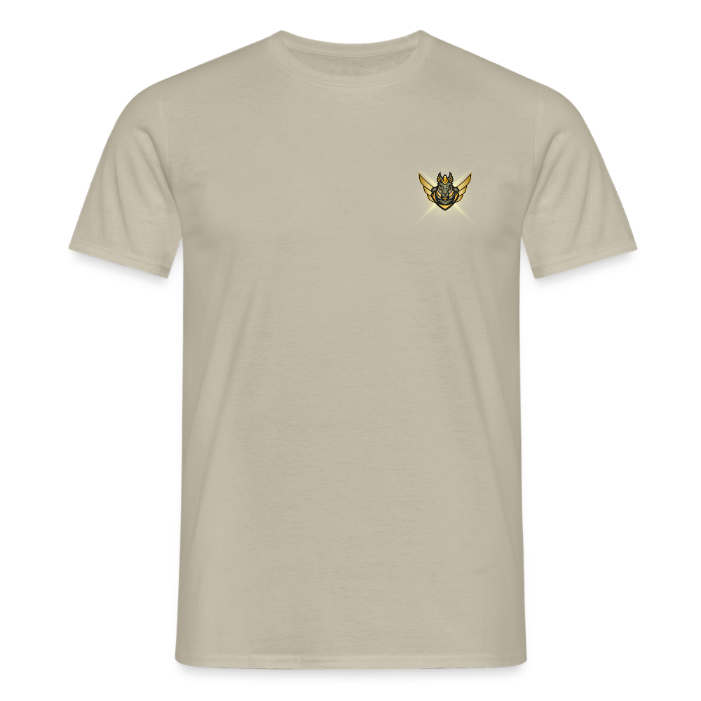Vicious Esports T-shirt med logo & text - sand beige
