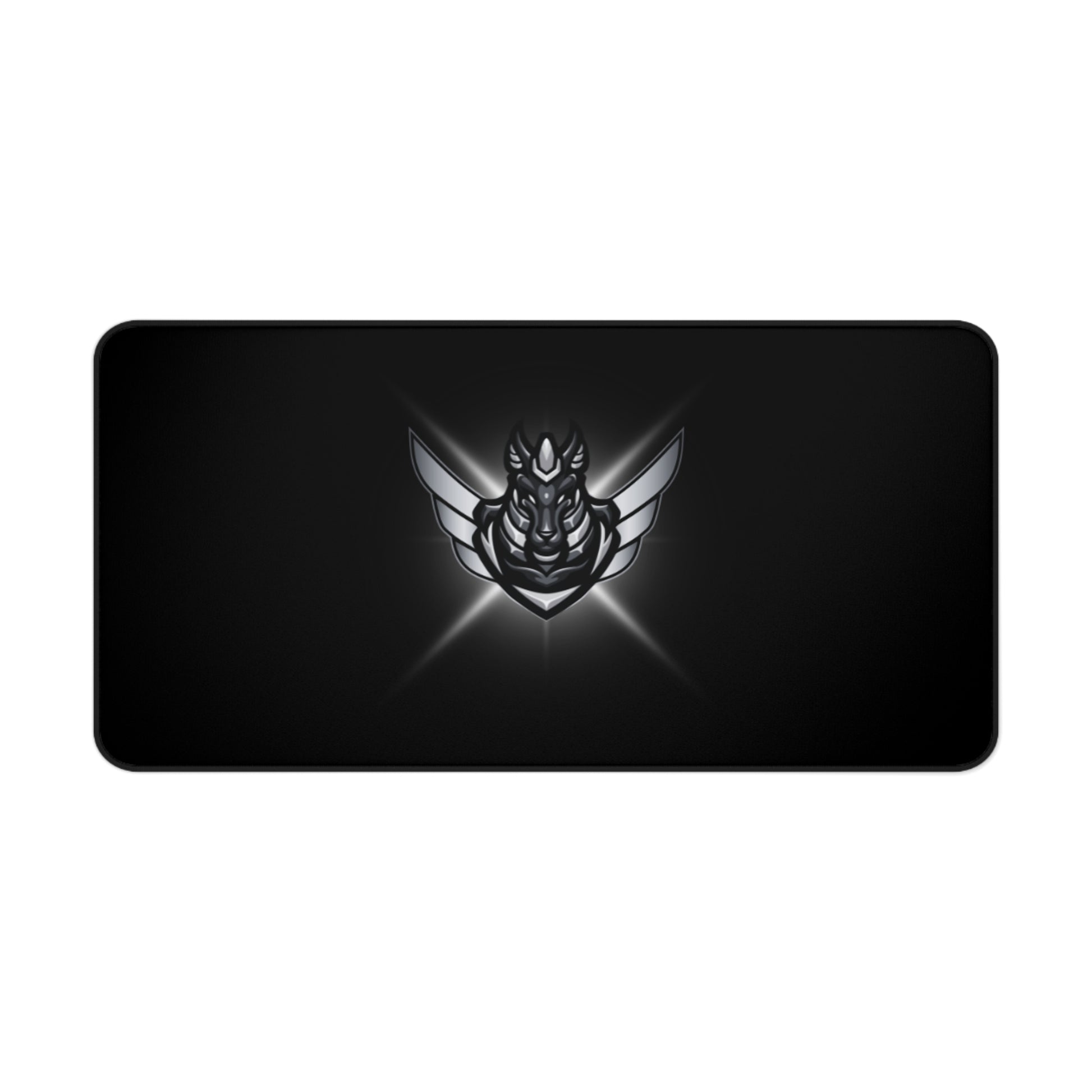 Vicious Esports Desk Mat – Vit/Grå, komfort & stil för gaming och kreativitet